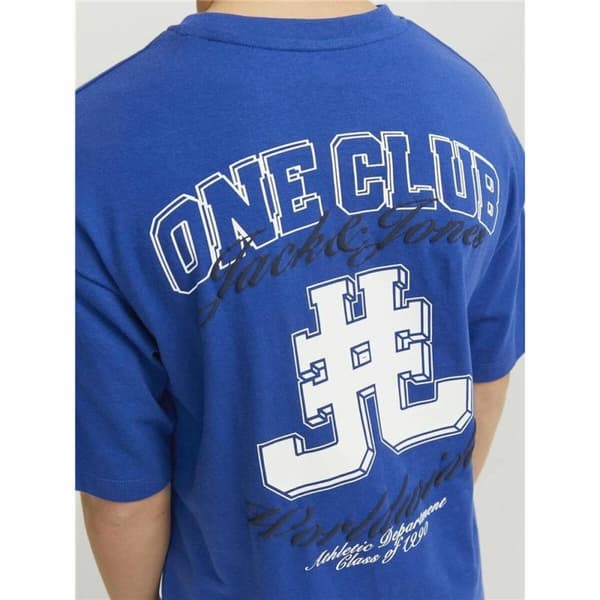Lasten Lyhythihainen paita Jack & Jones Jorcole Back Print Tummansininen - 104 cm