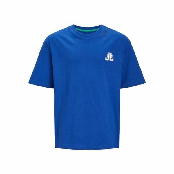Lasten Lyhythihainen paita Jack & Jones Jorcole Back Print Tummansininen - 104 cm