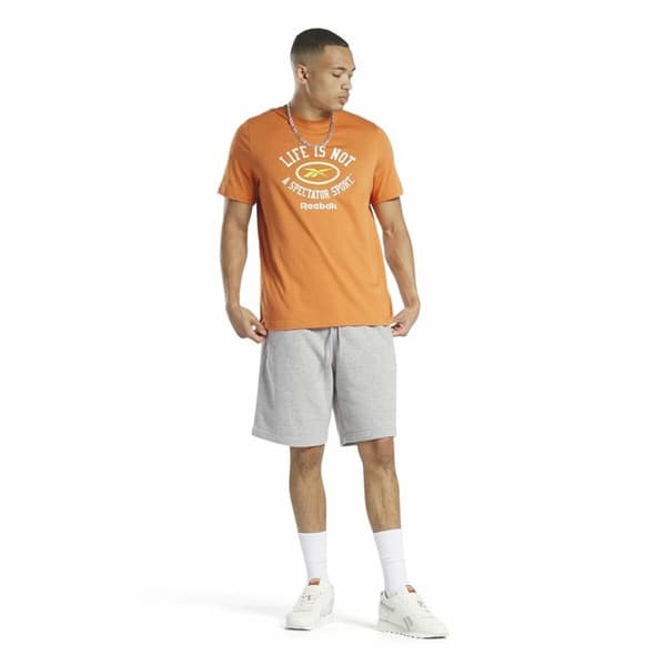 Miesten T-paita Reebok Graphic Series Oranssi - S