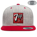 Miniatyrbild 2 av 3: 7UP Retro Logo Patch Snapback Cap