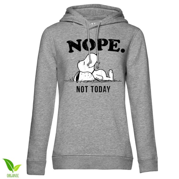 Nope. Not Today Girly Hoodie XX-Large