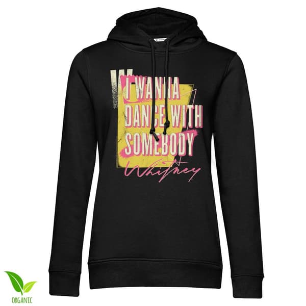 I Wanna Dance With Somebody Washed Girly Hoodie