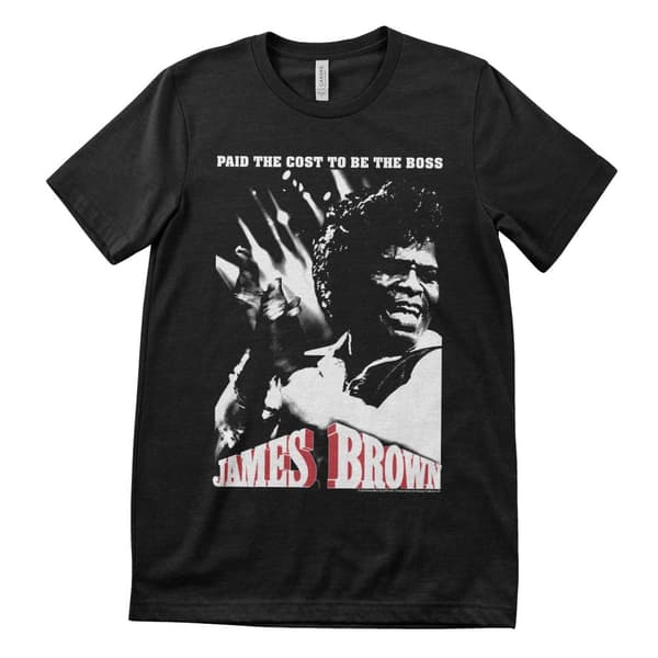 James Brown - Cost To Be The Boss T-Shirt