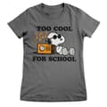Miniatyrbild 4 av 8: Snoopy - Too Cool For School Girly Tee