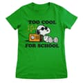 Miniatyrbild 6 av 8: Snoopy - Too Cool For School Girly Tee