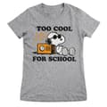 Miniatyrbild 7 av 8: Snoopy - Too Cool For School Girly Tee