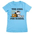 Miniatyrbild 8 av 8: Snoopy - Too Cool For School Girly Tee