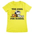 Miniatyrbild 1 av 8: Snoopy - Too Cool For School Girly Tee