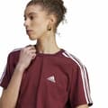 Pikkukuva 4 / 6: Naisten T-paita Adidas 3S Cr Ruskea - 2XS