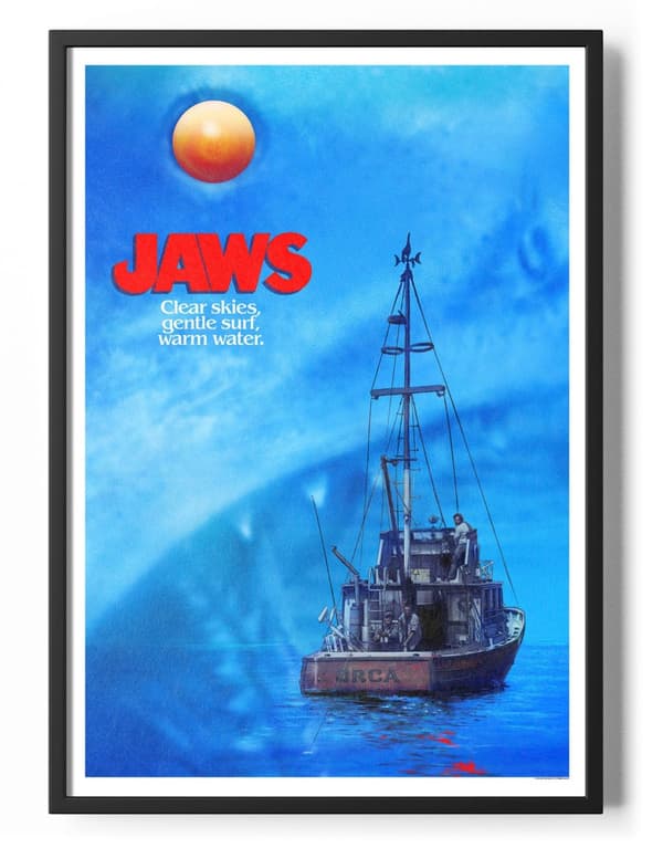 Clear Skies, Gentle Surd and Warm Water Poster 50x70