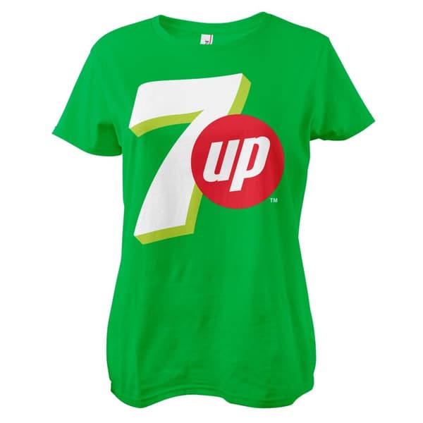 7-UP Logo Girly Tee Green Large