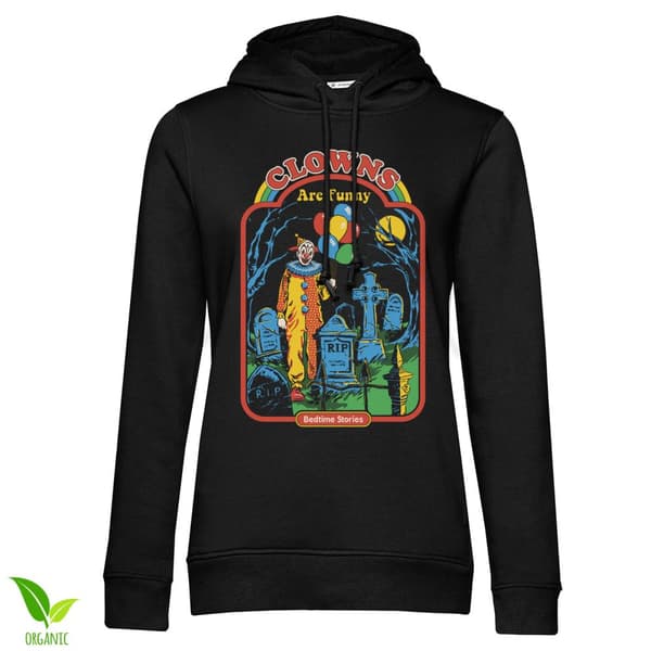 Clown Are Funny Girly Hoodie