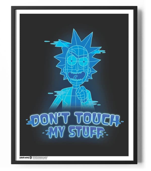 Don't Touch My Stuff Poster