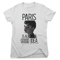 Miniatyrbild 1 av 2: Audrey Hepburn - Paris Is Always A Good Idea Girly Tee