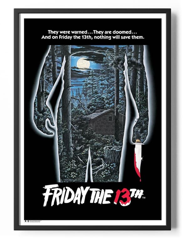 Friday The 13th - Nothing Will Save Them Poster 50x70