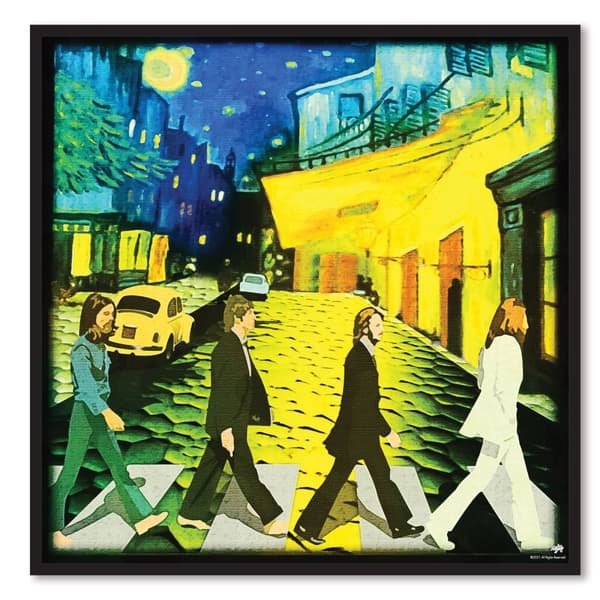 Abbey Road Van Gogh Painting 50x50