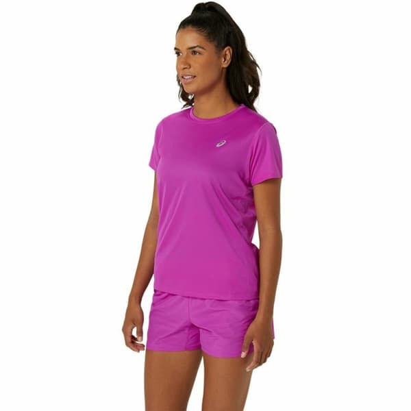 T-shirt med kortärm Dam Asics Core Ss Top Rosa Fuchsia - M