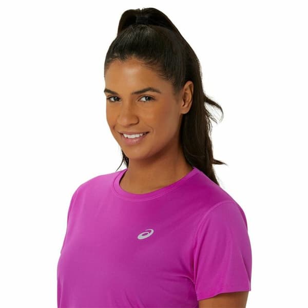 T-shirt med kortärm Dam Asics Core Ss Top Rosa Fuchsia - M