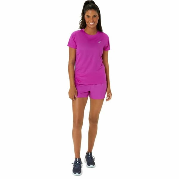 T-shirt med kortärm Dam Asics Core Ss Top Rosa Fuchsia - M