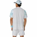 Pikkukuva 2 / 8: Lyhythihainen urheilupaita Asics Game Ss Top Valkoinen Vaaleansininen Tennis - XL