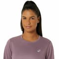 Miniatyrbilde 4 av 6: Langarmet Genser til Kvinner Asics Core Ls Top Rosa Plomme - M
