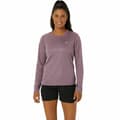 Miniatyrbilde 1 av 6: Langarmet Genser til Kvinner Asics Core Ls Top Rosa Plomme - M