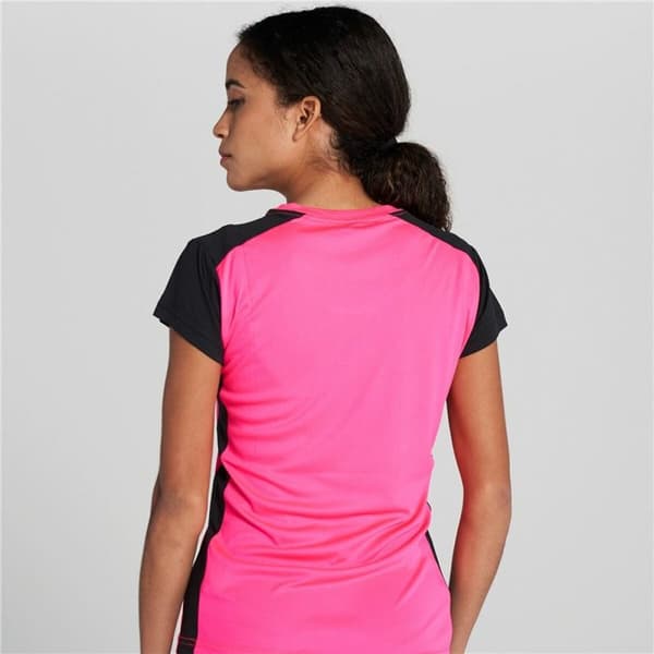Kortarmet T-skjorte til Kvinner Joma Sport Record II Rosa - 2XL
