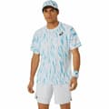Pikkukuva 1 / 8: Lyhythihainen urheilupaita Asics Game Ss Top Valkoinen Vaaleansininen Tennis - XL
