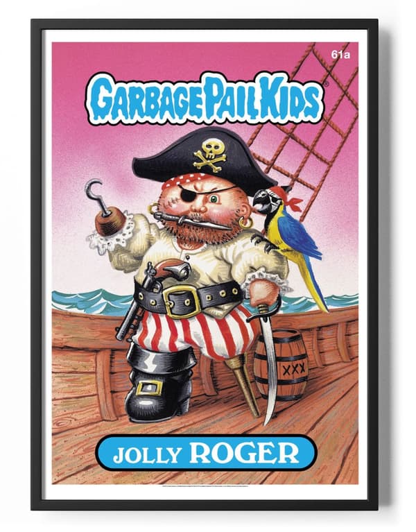 Garbage Pail Kids - Jolly Roger Poster 50x70