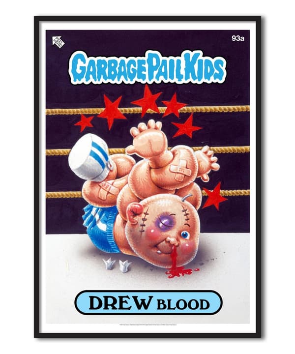 Garbage Pail Kids - Drew Blood Poster 50x70