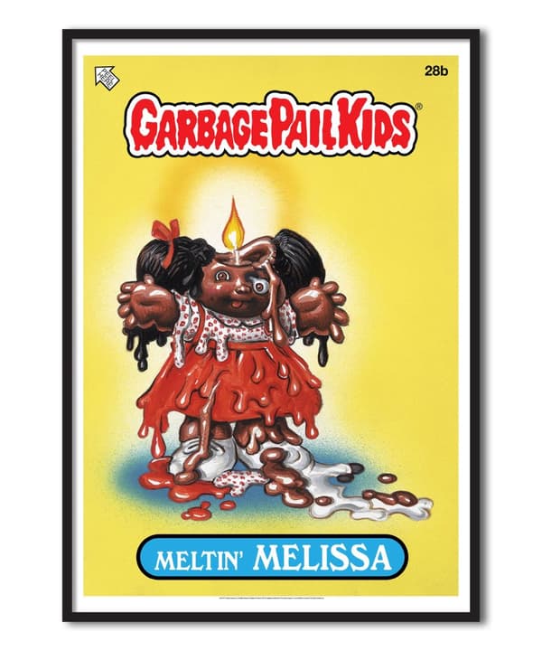Garbage Pail Kids - Meltin' Melissa Poster 50x70