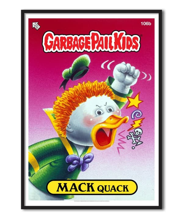 Garbage Pail Kids - Mack Quack Poster 50x70