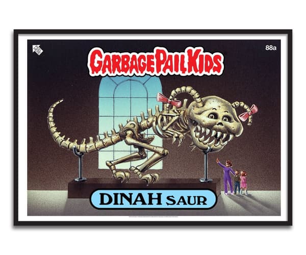 Garbage Pail Kids - Dinah Saur Poster 50x70