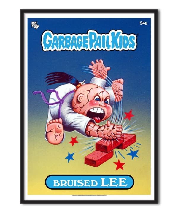 Garbage Pail Kids - Bruised Lee Poster 50x70