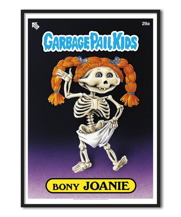 Garbage Pail Kids - Bony Joanie Poster 50x70