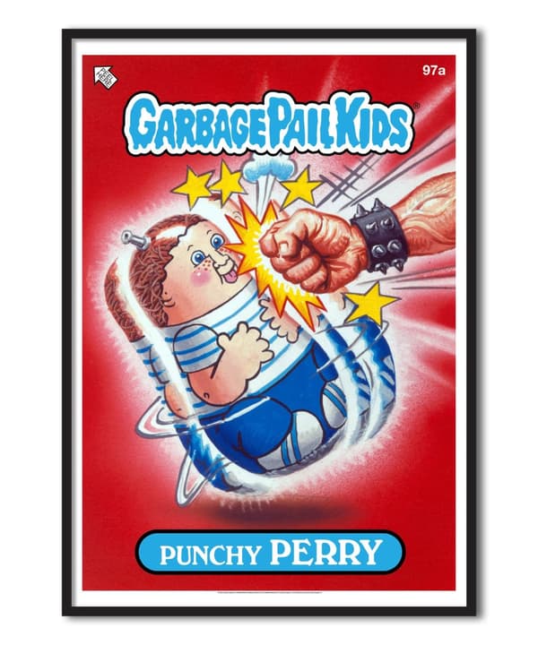 Garbage Pail Kids - Punchy Perry Poster 50x70