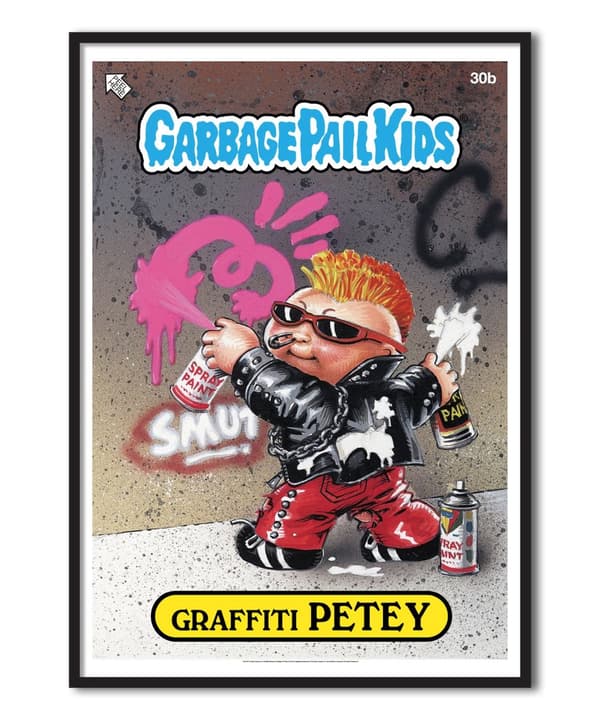 Garbage Pail Kids - Graffiti Petey Poster 50x70
