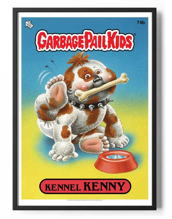 Garbage Pail Kids - Kennel Kenny Poster 50x70