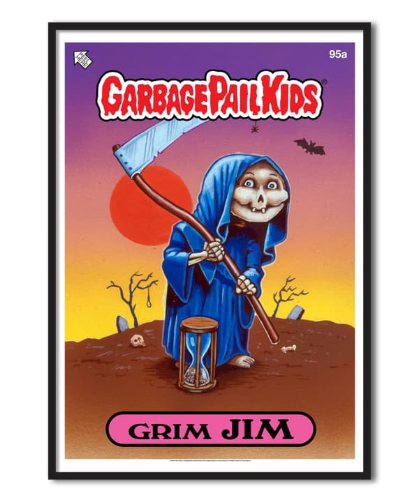 Garbage Pail Kids - Grim Jim Poster 50x70