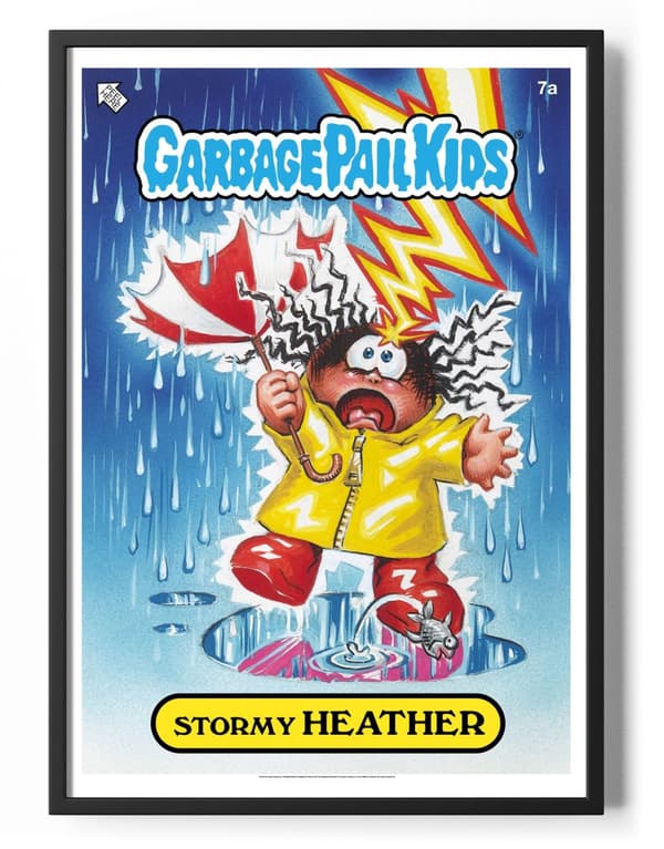 Garbage Pail Kids - Stormy Heather Poster 50x70