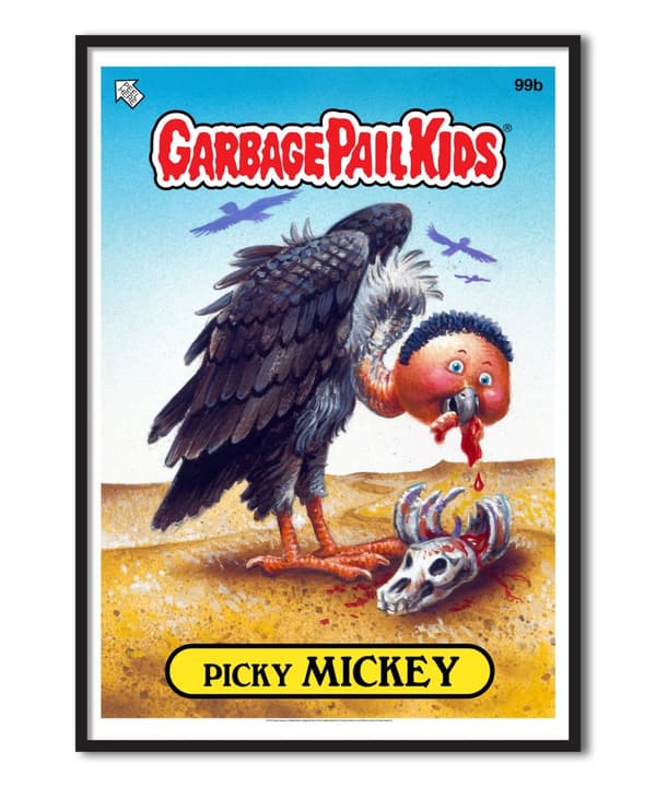 Garbage Pail Kids - Picky Mickey Poster 50x70
