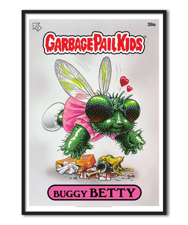 Garbage Pail Kids - Buggy Betty Poster 50x70