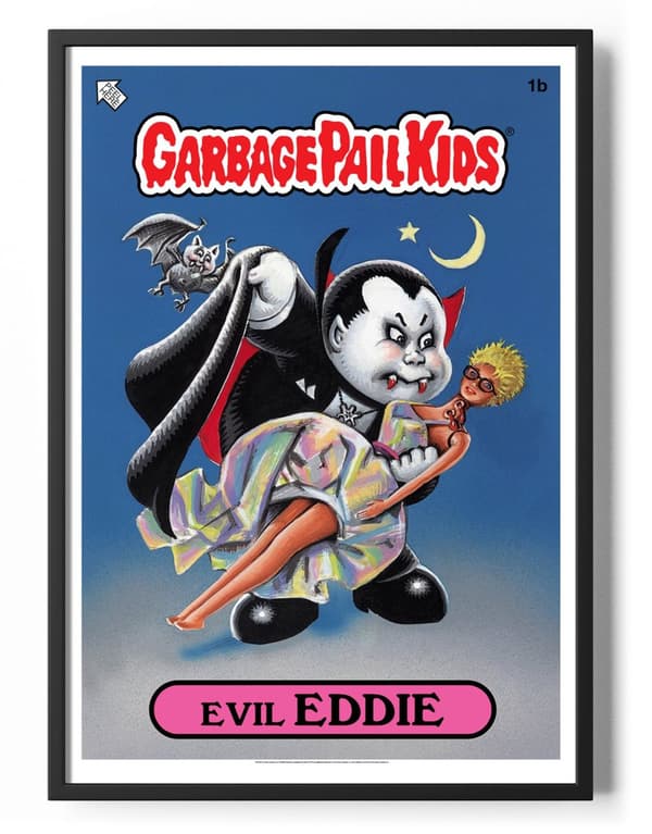 Garbage Pail Kids - Evil Eddie Poster 50x70