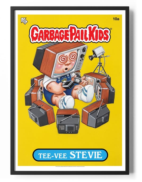 Garbage Pail Kids - Tee-Vee Stevie Poster 50x70