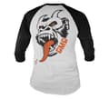 Miniatyrbild 3 av 3: Deamon Monkey Baseball Long Sleeve Tee