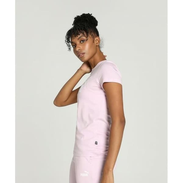 T-shirt med kortärm Dam Puma ESS LOGO TEE 586775 60 Rosa - XS