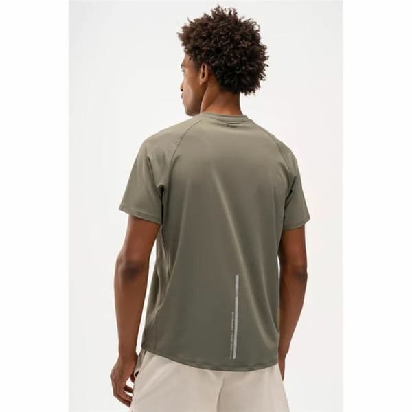 Kortærmet T-shirt til Mænd Nox Pro Fit Oliven Padel - XL