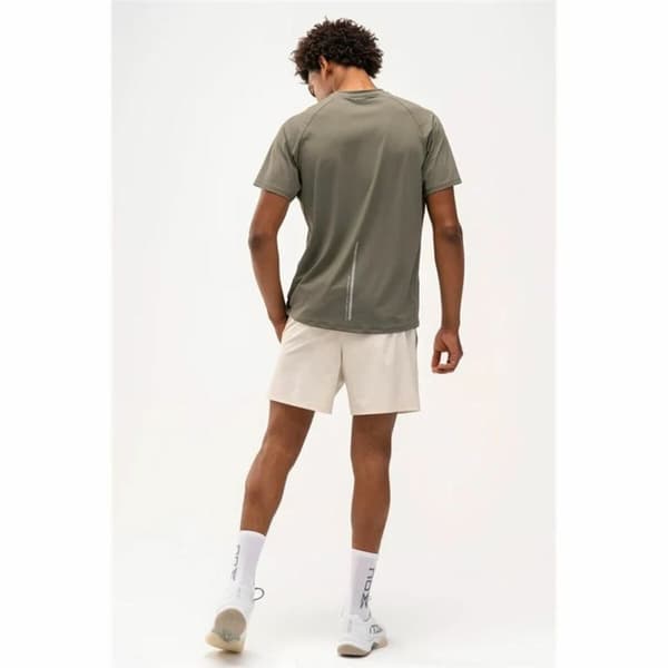 Kortærmet T-shirt til Mænd Nox Pro Fit Oliven Padel - XL
