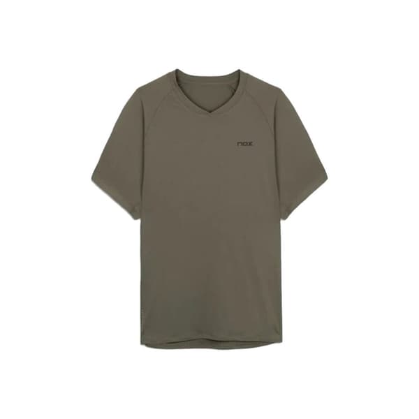 Kortærmet T-shirt til Mænd Nox Pro Fit Oliven Padel - XL