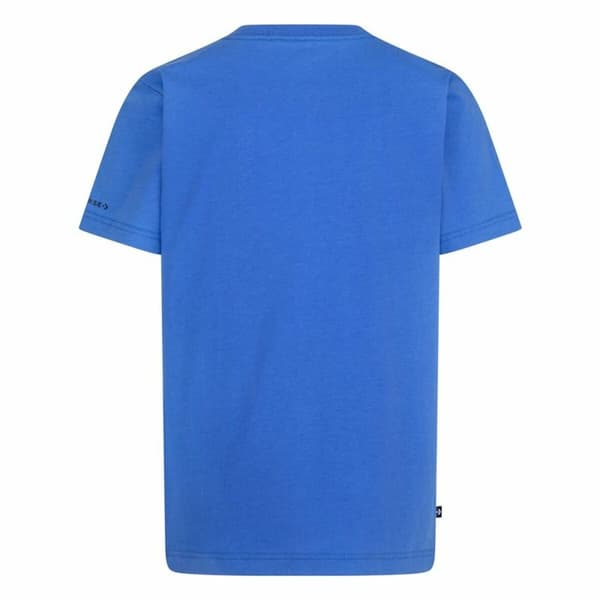 Børne Kortærmet T-shirt Converse Sustainable Core Sse Blå - 13-15 år